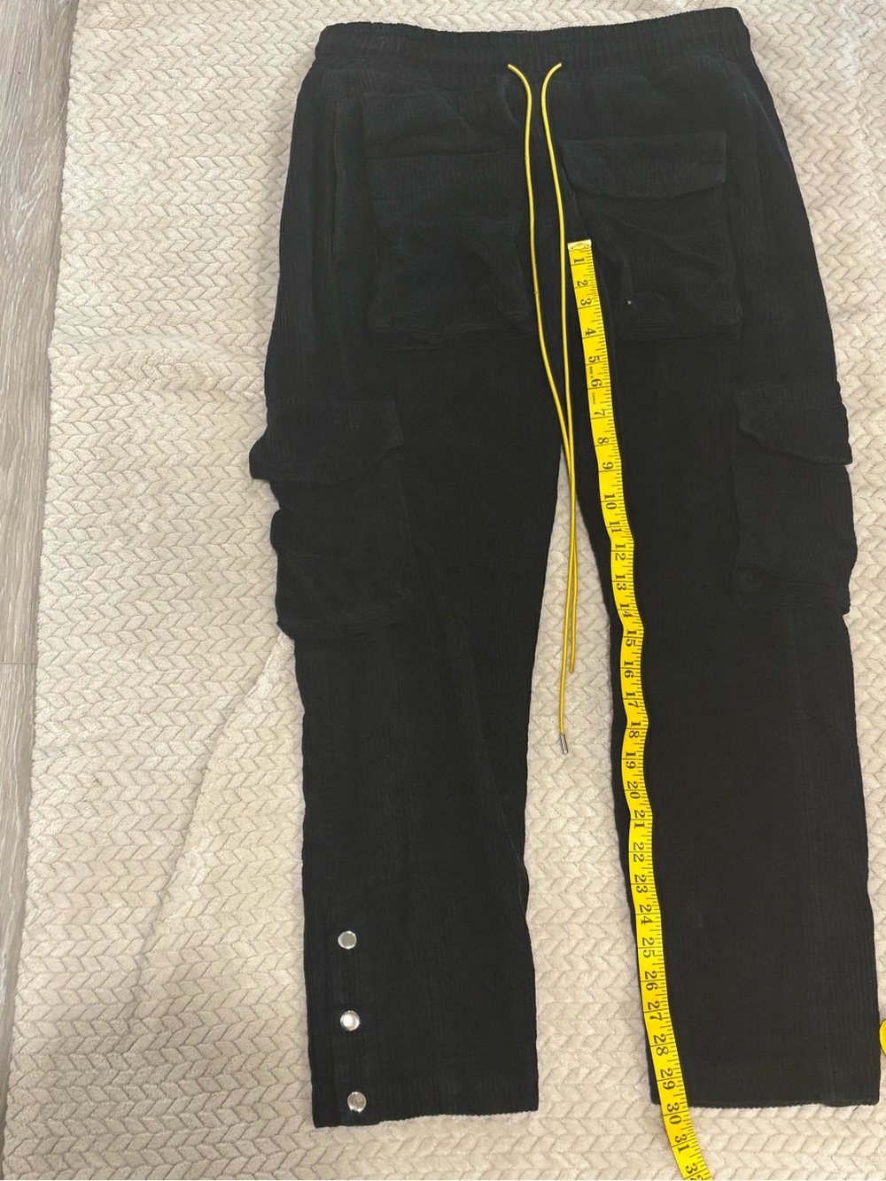 Corduroy Cargo Pants Size Medium Like New